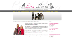 Desktop Screenshot of luxloral.lv