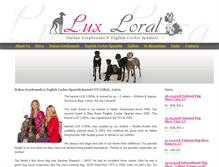 Tablet Screenshot of luxloral.lv